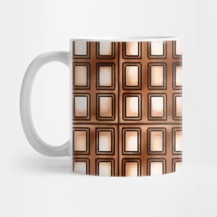 Chocolate Bar Pattern Mug